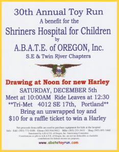 Abate Of Oregon Shriners Toy Run 69